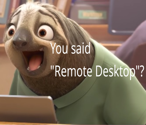 Remote Desktop Coding